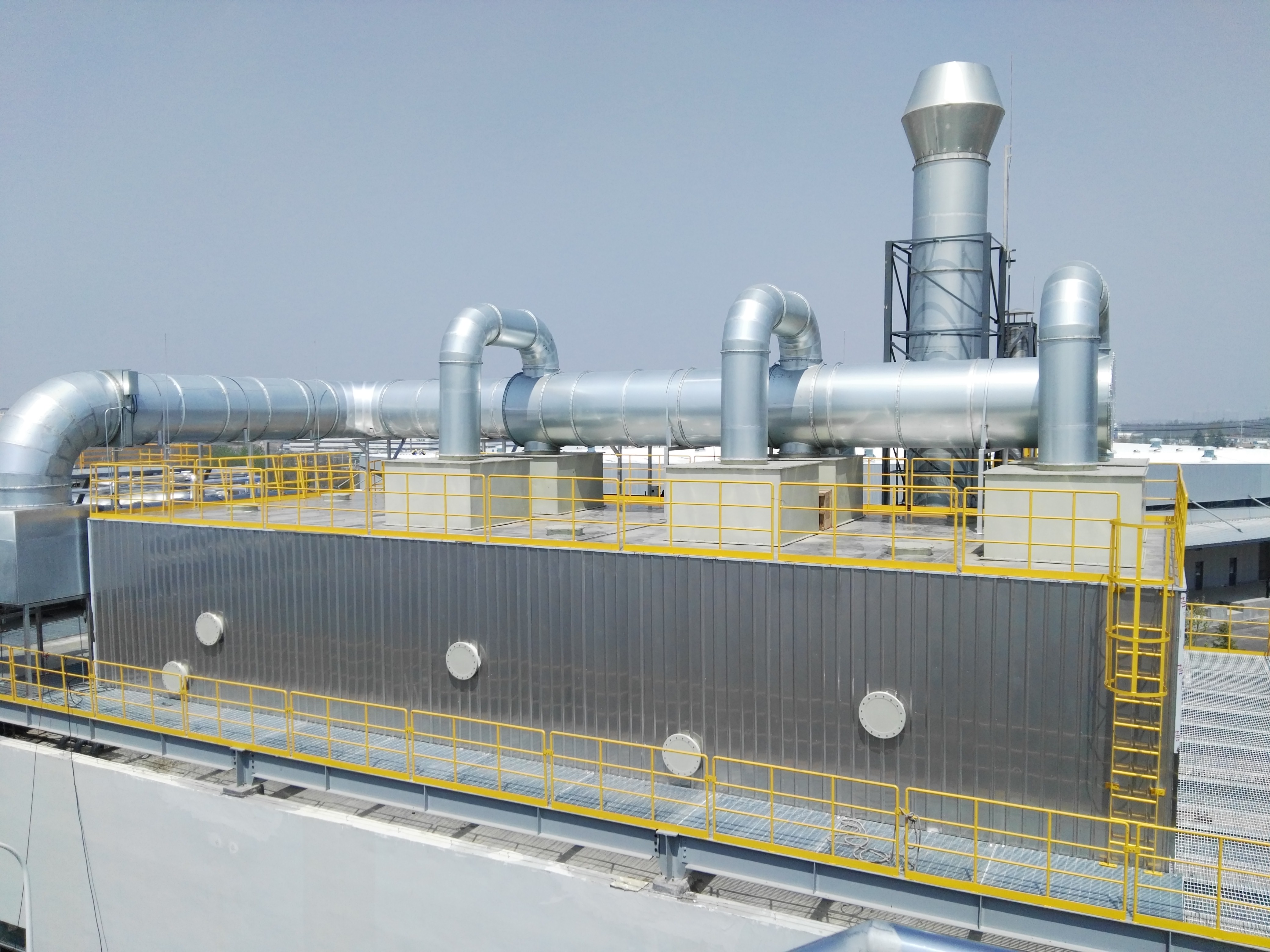 某大型国际轮胎工厂硫化废气治理系统