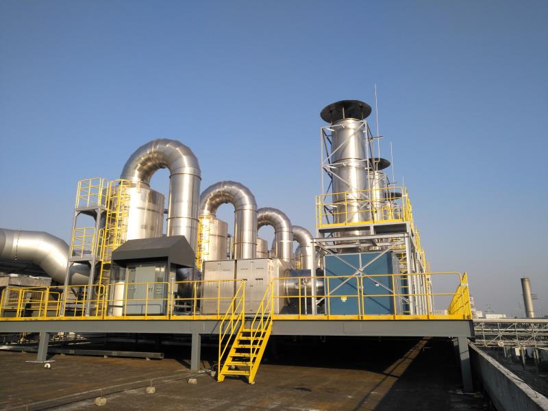 国际某大型轮胎企业 硫化车间废气处理